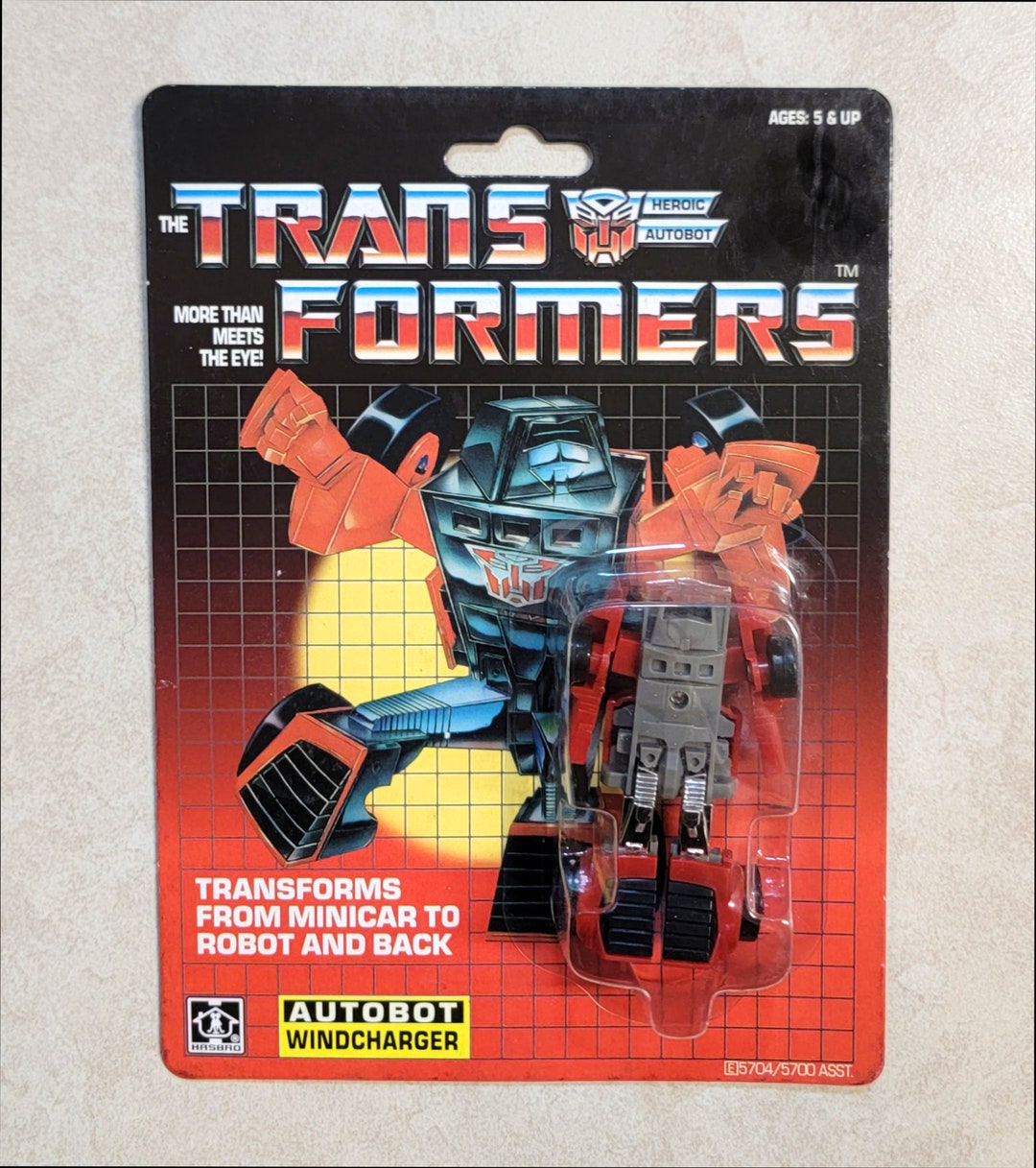 Transformers G1 Windcharger US Seller MOSC Rare! Autobot Remake