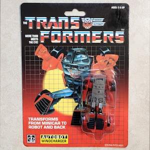 Transformers G1 Windcharger US Seller MOSC Rare! Autobot Remake Toy Mini-bot