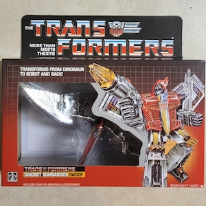 Transformers G1 Swoop Misb US Seller Rare! Autobot Remake Dinobot