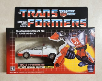 Vintage 1982 Transformers First 1st Generation Original Red Alert