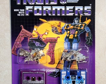 Transformers G1 Frenzy & Ratbat Mosc Vendedor estadounidense ¡Raro! Casetes Soundwave de juguete Decepticon Remake