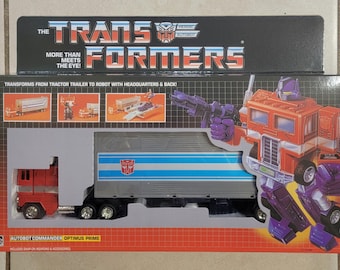 Transformers G1 Optimus Prime Misb US Seller Rare! Autobot Remake Toy Truck Leader