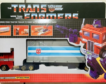 Transformers G1 Gold Chrome Optimus Prime Misb Vendedor de EE. UU. ¡Raro! Líder del camión de juguete Autobot Remake