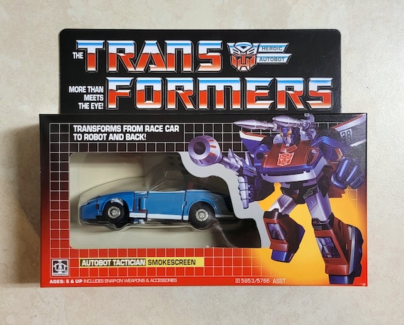 Transformers G1 Smokescreen Misb US Seller Rare! Autobot Remake