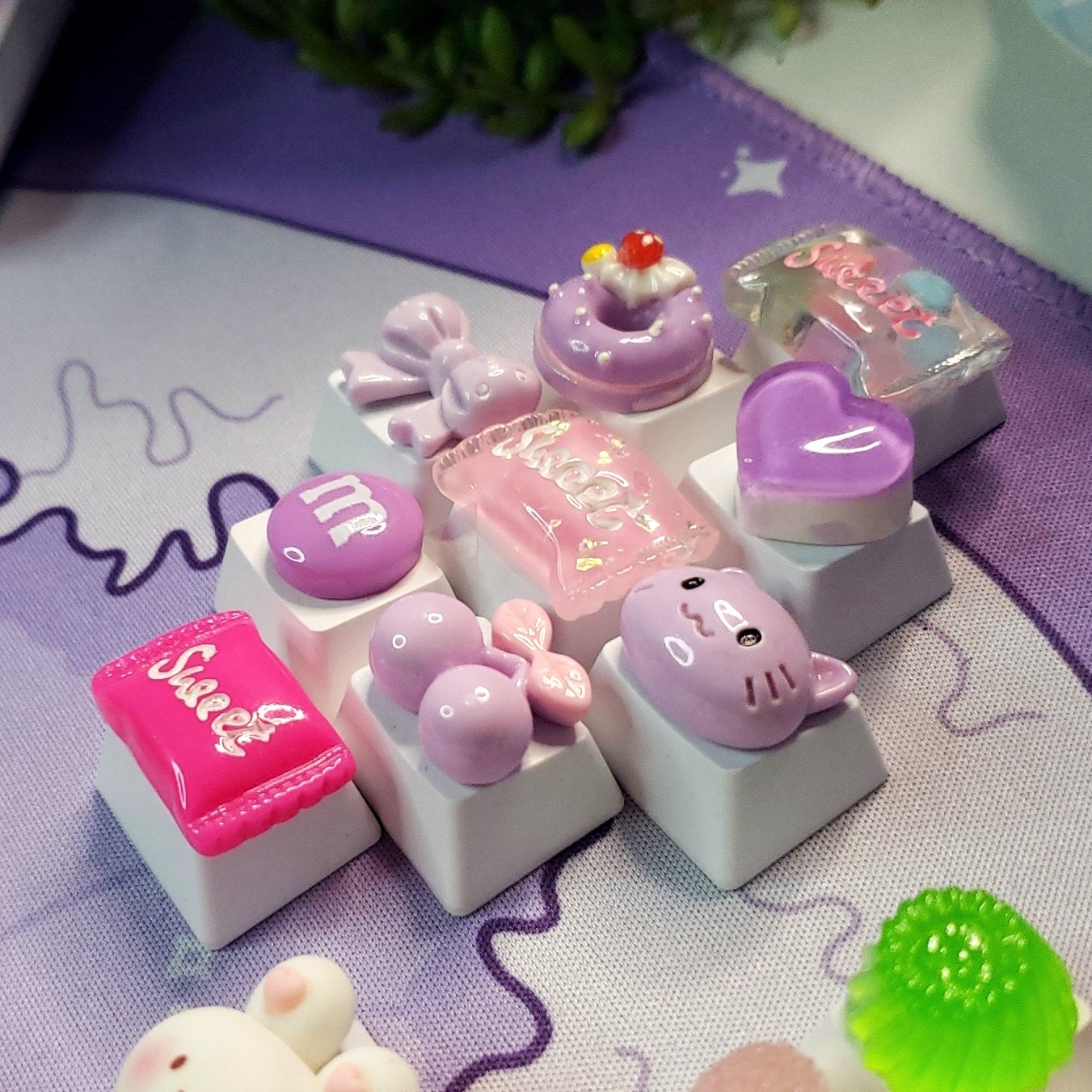 Alt Ctrl Fn Keycaps Sweet Keycap Series Cherry MX Keyboard - Etsy