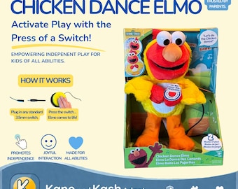 Switch Adapted Talking and Singing Chicken Dance Elmo