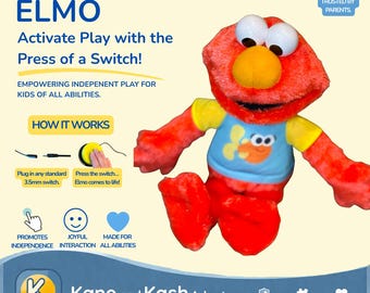 Switch Adapted Talking and Singing Elmo