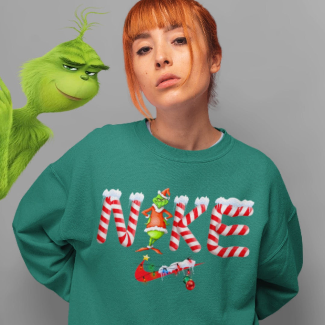 Retro Merry Grinchmas Sweatshirt Grinchmas Sweatshirt Grinch Etsy