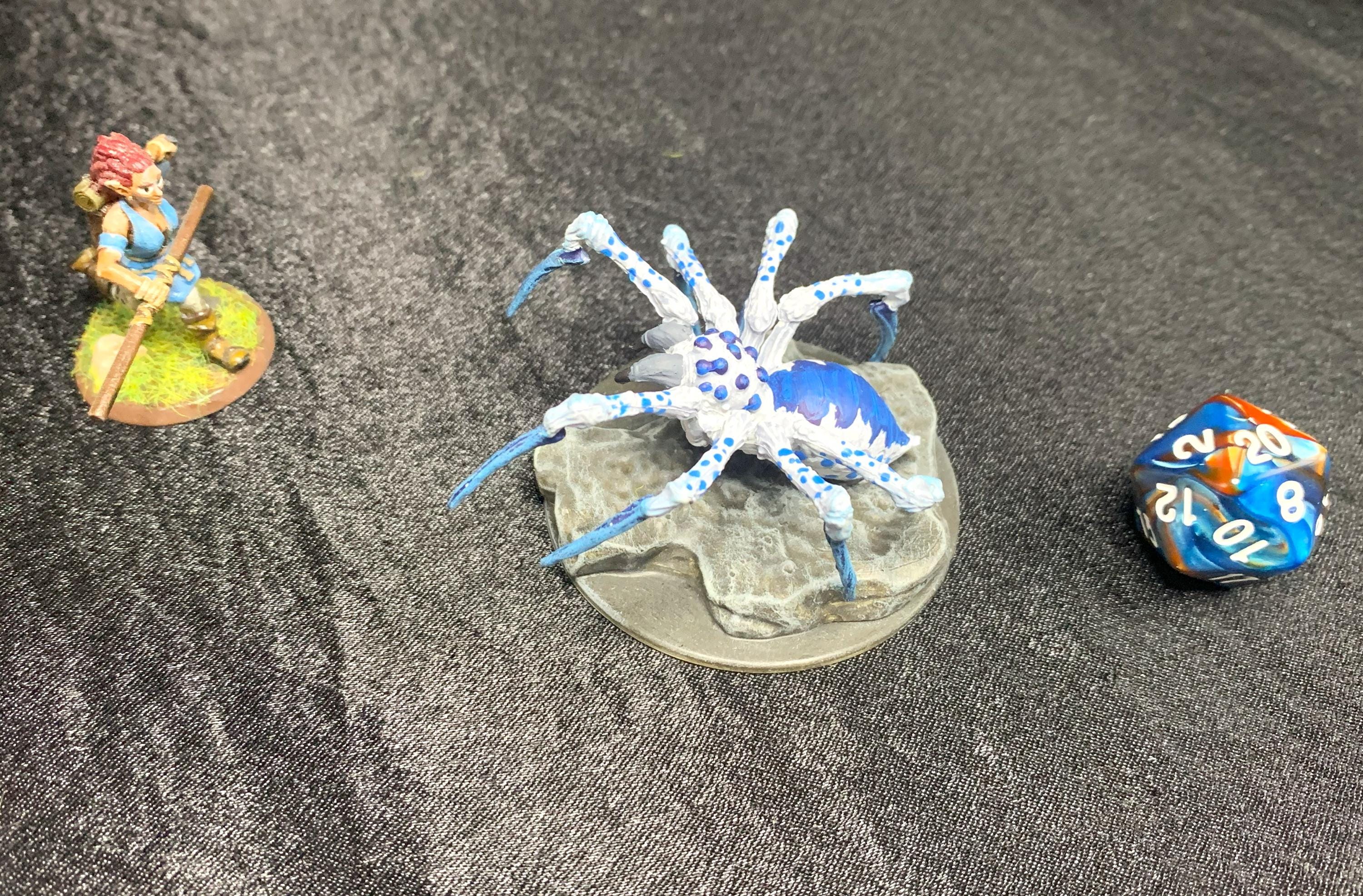 Phase Spider Mini/miniature Hand Painted for TTRPG - Etsy