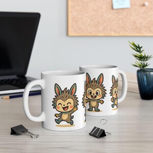 Playful Ceramic Mug with Cute Cartoon Characters, Ideal Gift for Animal Lovers, Fun Coffee Cup for Kids and Adults, Perfect for [...]