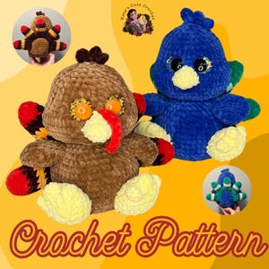 Pudge the Bird Crochet Pattern