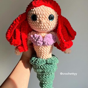 Sherbert Mermaid Crochet Pattern - Etsy
