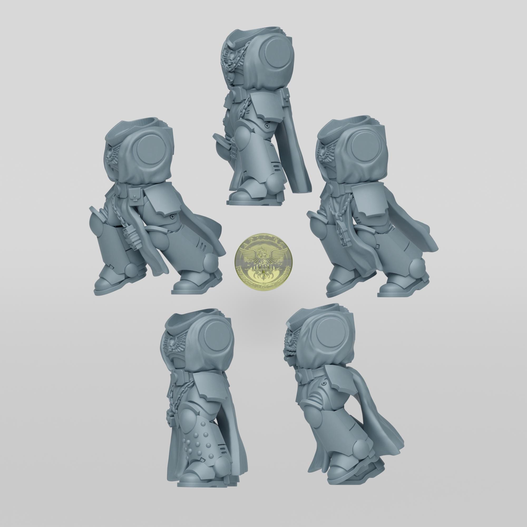 Monastic Prime Space Soldiers Torsos 12K/14K/16K UHD+
