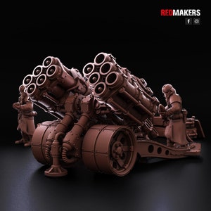 Multi Missile Launcher - Death Division - Imperial Force Field Artillery  12K UHD