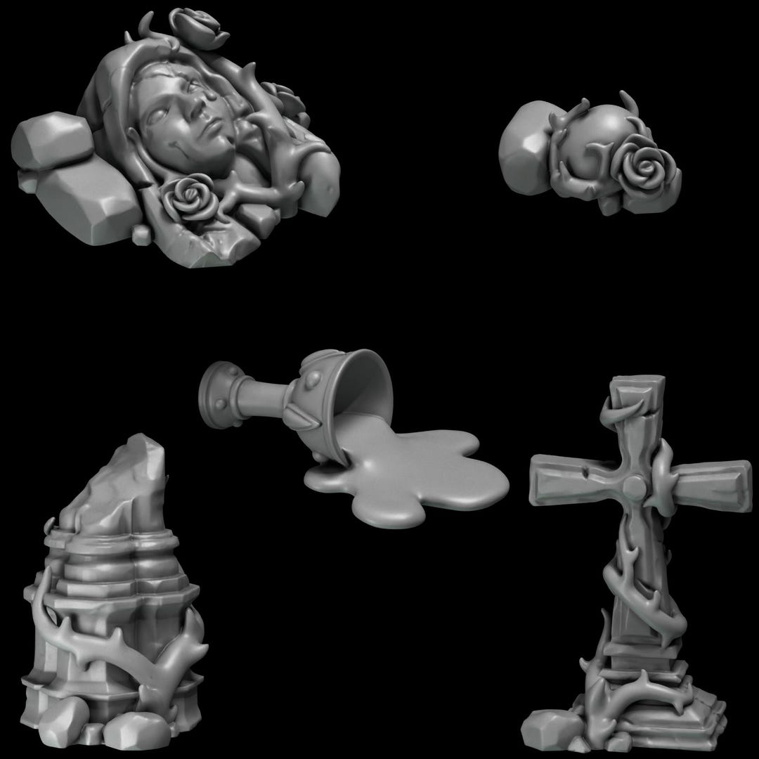 Bloody Angels Basing & Base Topper Bits 12K UHD - Etsy