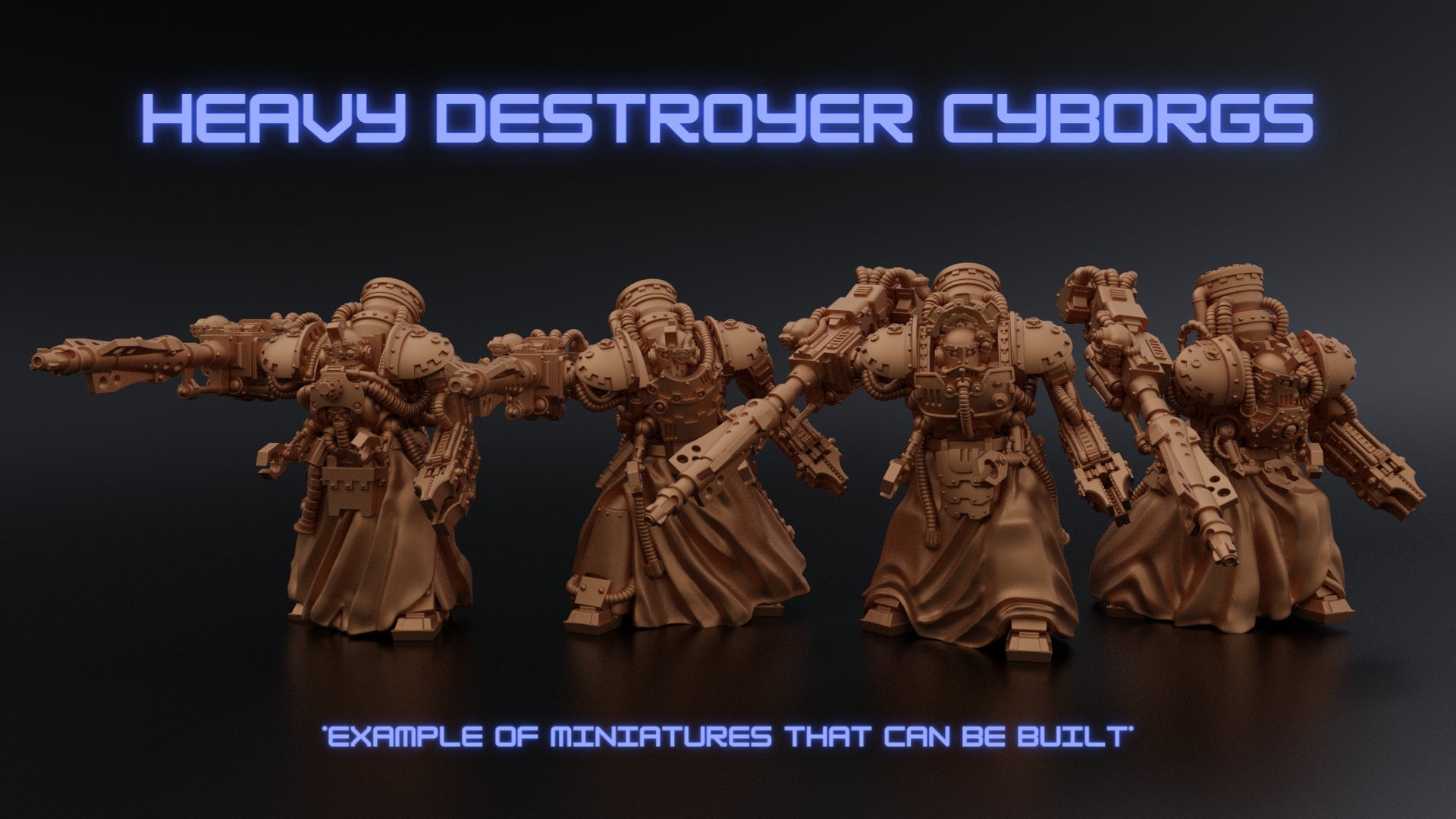Destroyers lourds Cyborgs 12K/14K/16K UHD+