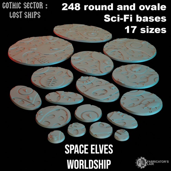 Space Elves Worldship Spaceship Bases 12K UHD (Fabricators Lair)