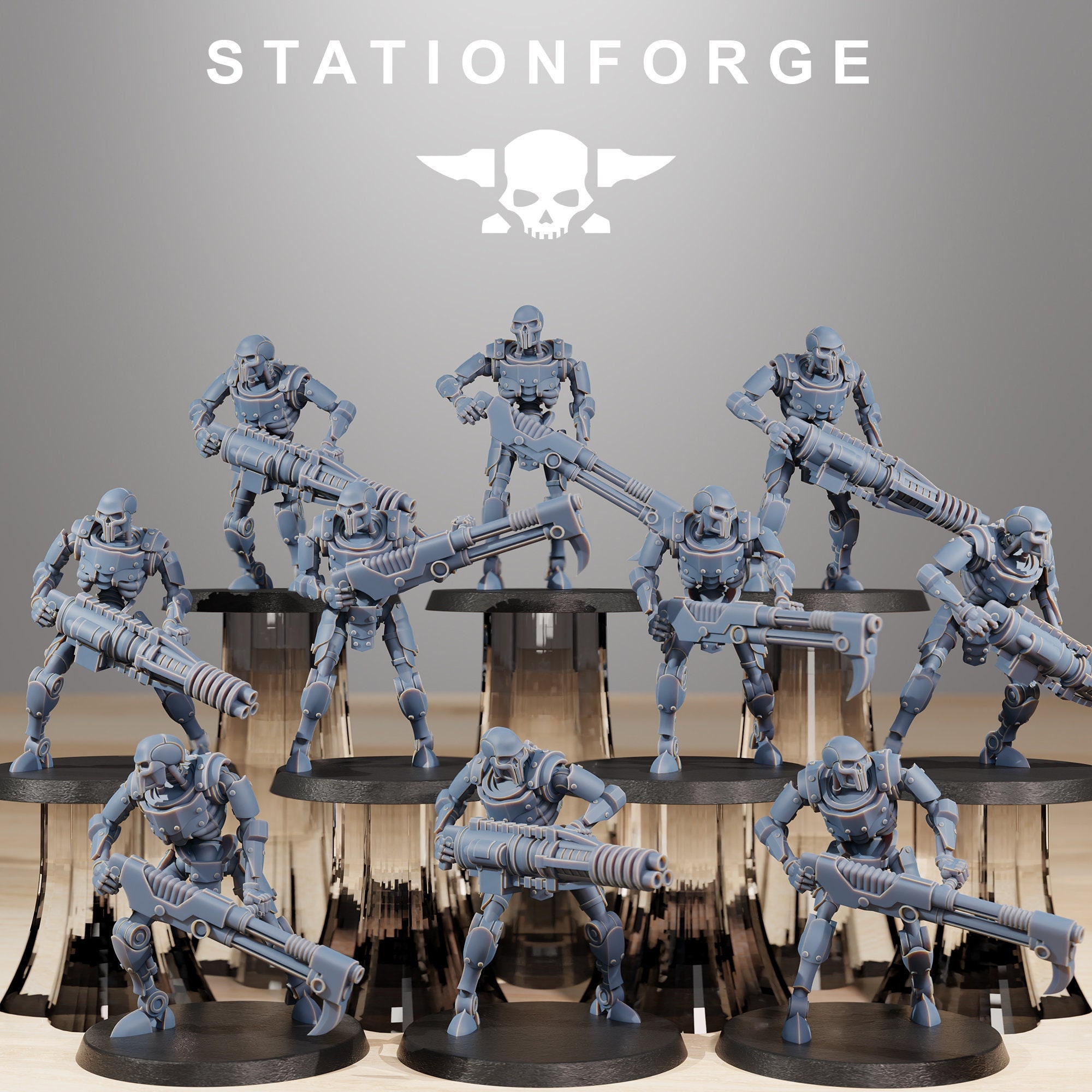 Necron Warrior Stl - Etsy