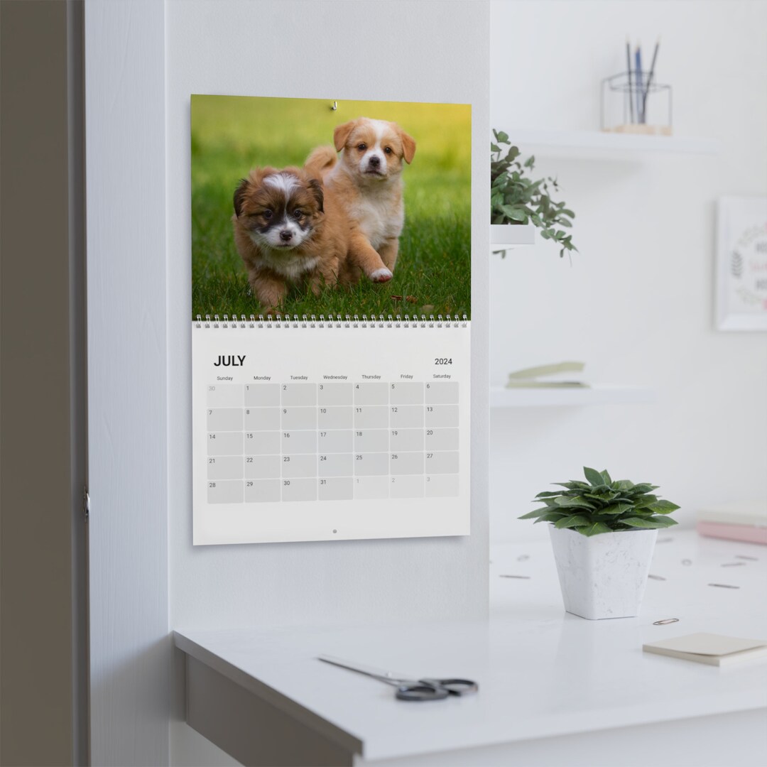 Paws and Whiskers: Adorable Puppies 2025 Calendar A Year of Tail Wagging Cuteness to Brighten 