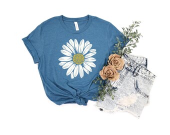 Daisy Graphic T-Shirt, Wildflower Floral Print