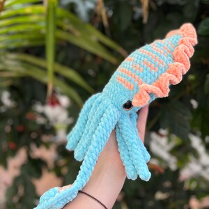 Nova the Cuttlefish Crochet Pattern: No-sew Amigurumi Plushie (PDF ...