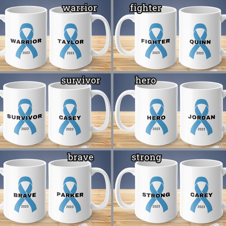Prostate Doctor Gift Custom Mug Prostate Cancer Gift Cancer Present for Survivor ...