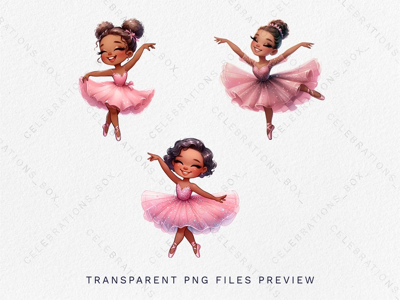 Watercolor Pink Ballerina Clipart Swan Lake Clipart Cute Ballet Girl ...