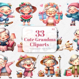 Imágenes prediseñadas de abuelas lindas, imágenes prediseñadas de anciana divertida en acuarela, imágenes prediseñadas de cumpleaños de abuela, imágenes prediseñadas del día de la madre, imágenes prediseñadas de mamá, regalo para abuela