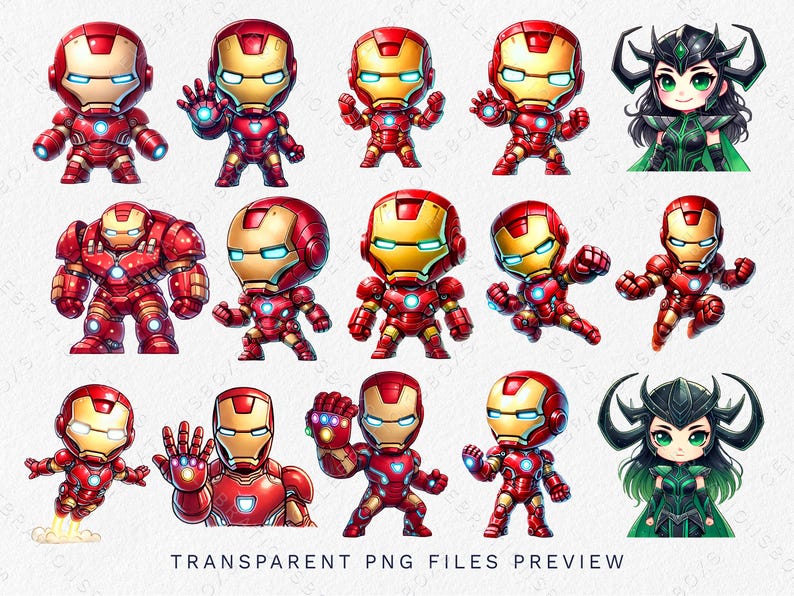 May include: A set of 12 digital clipart images featuring a red and gold superhero character in various poses. The character is wearing a red and gold suit with a helmet and cape. The images are perfect for use in digital projects, such as scrapbooking, card making, and web design.