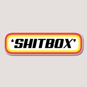 Shitbox Car Sticker