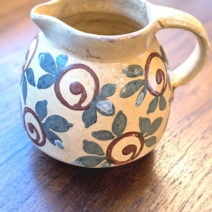 Vintage French Elchinger Pottery Pitcher