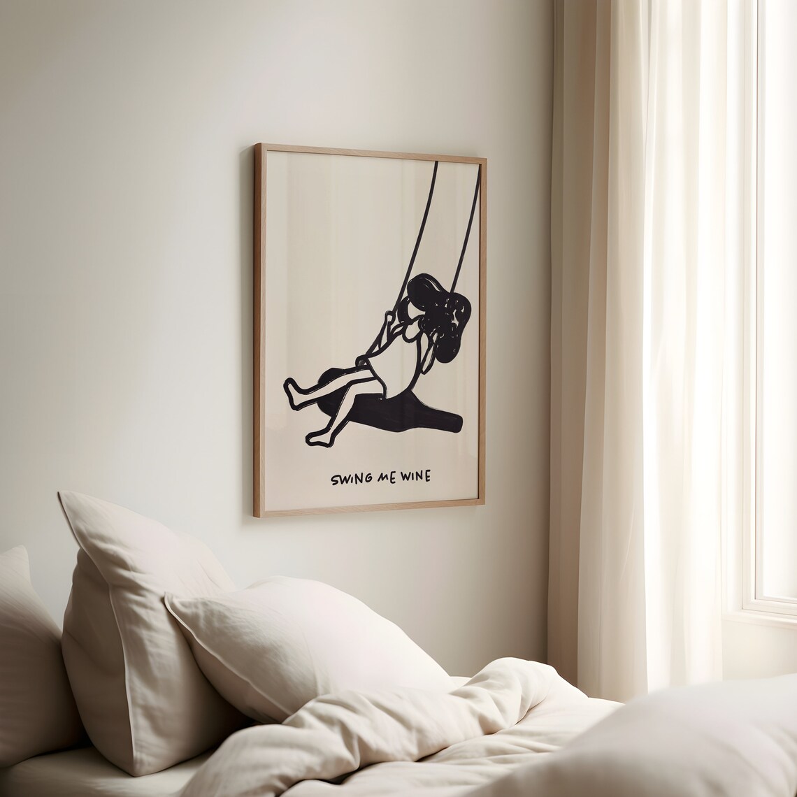 Funny Poster, Dorm Room Decor, Aesthetic Wall Art, Printable Wall Art