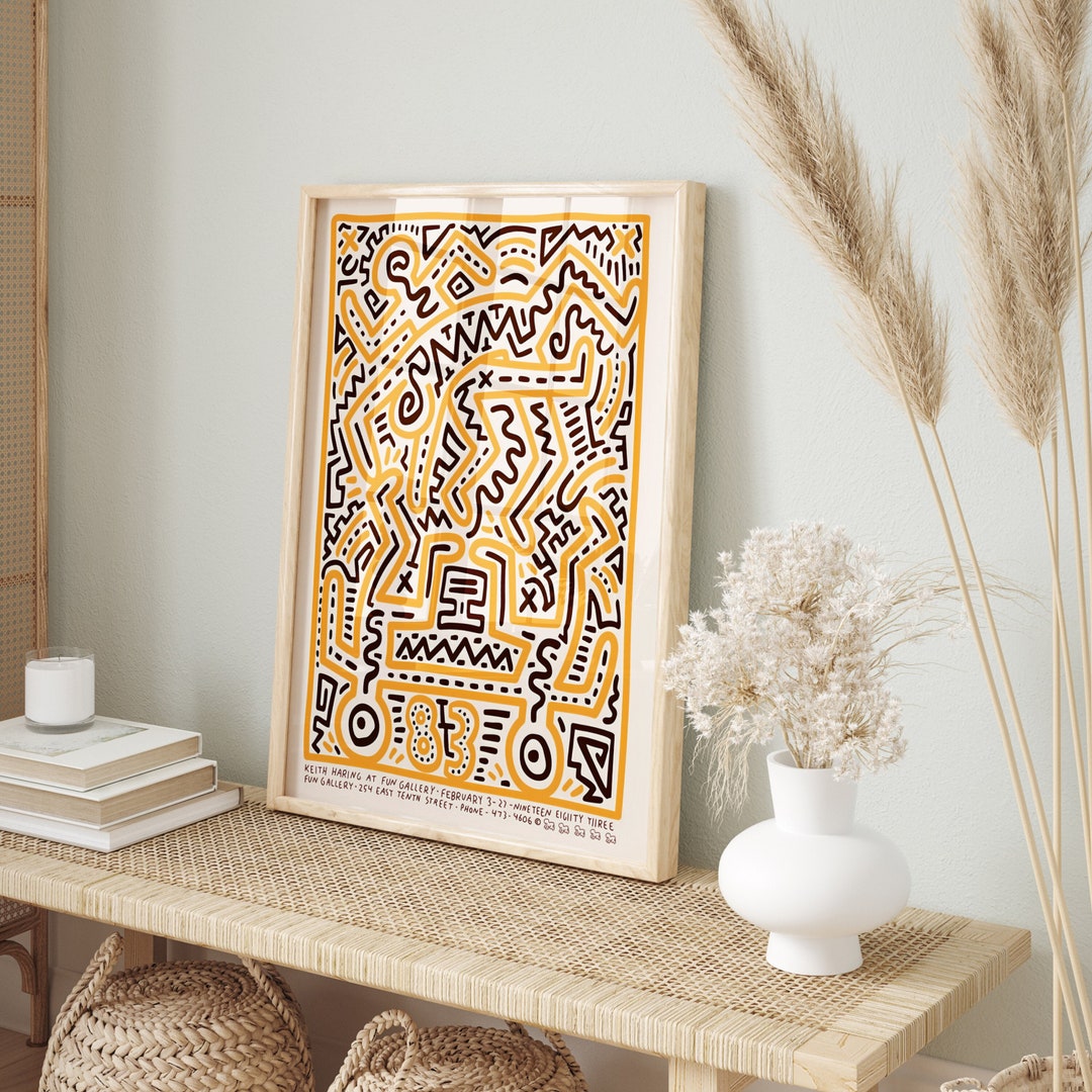 Keith Haring, Keith Haring Poster, Keith Haring Print,printable Wall ...