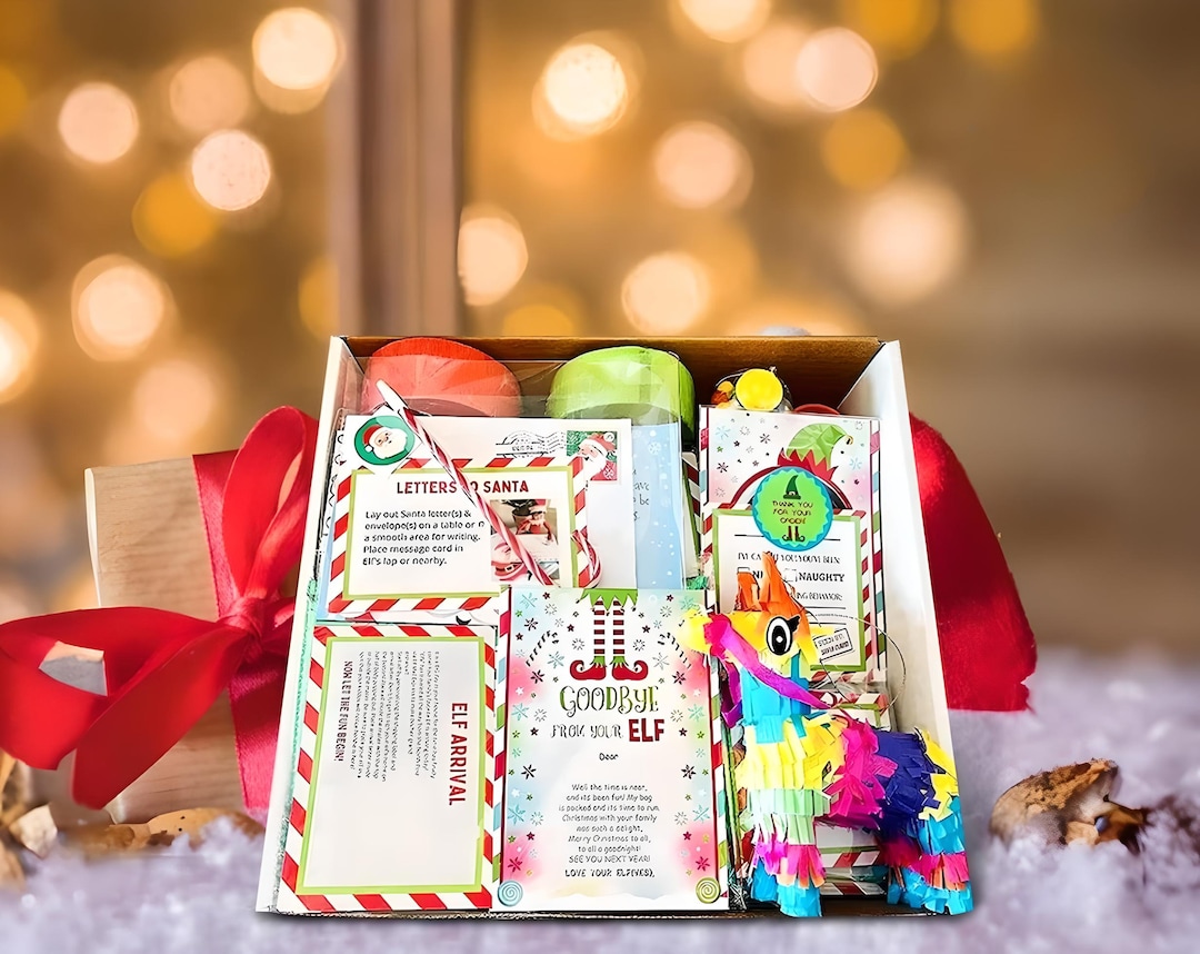 24 Day Elf Kit 2023 Elf Activities Kit Christmas Elf Props - Etsy Canada