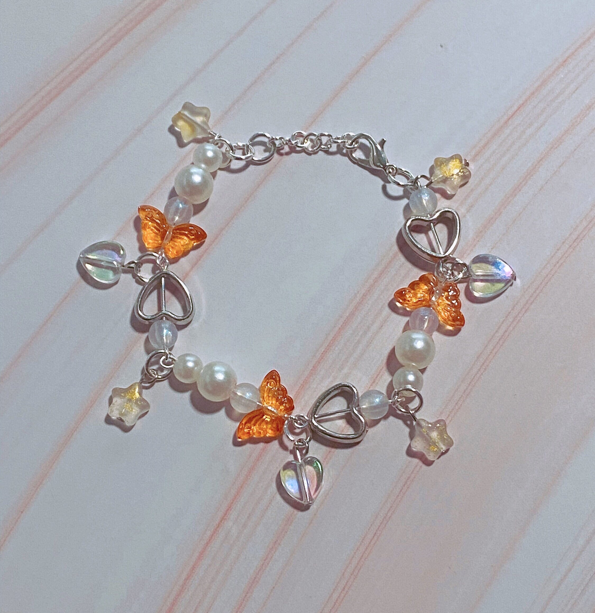 ☆SMALL FAUX-PEARL BRACELET/KIMHEKIM☆ Tahitian Fringe Bracelet – Samira 13