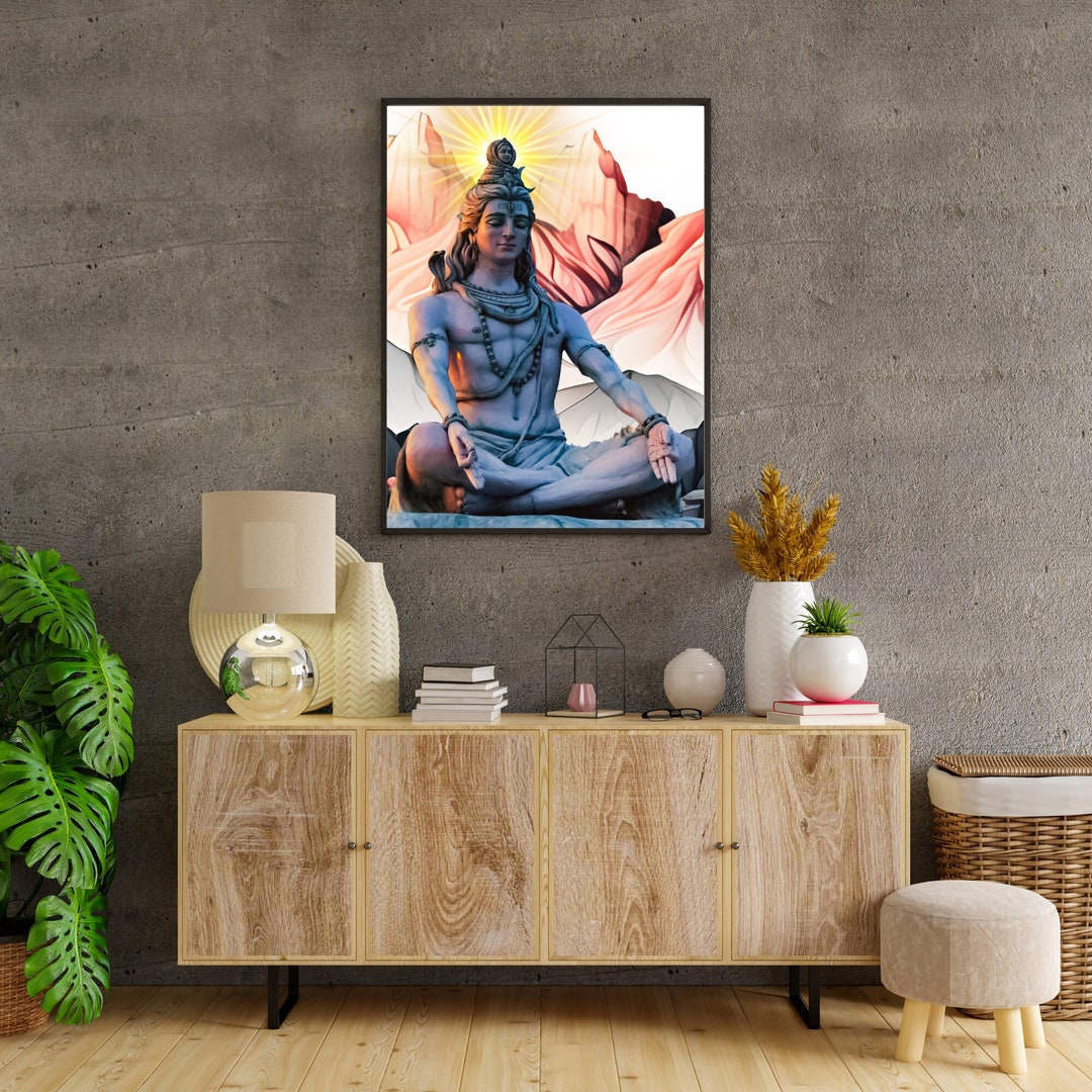 Lord Shiva Printable Art Printable Shiva Poster Hindu God Poster Lord Shiva Printable Art Printable Shiva Poster Hindu God Poster