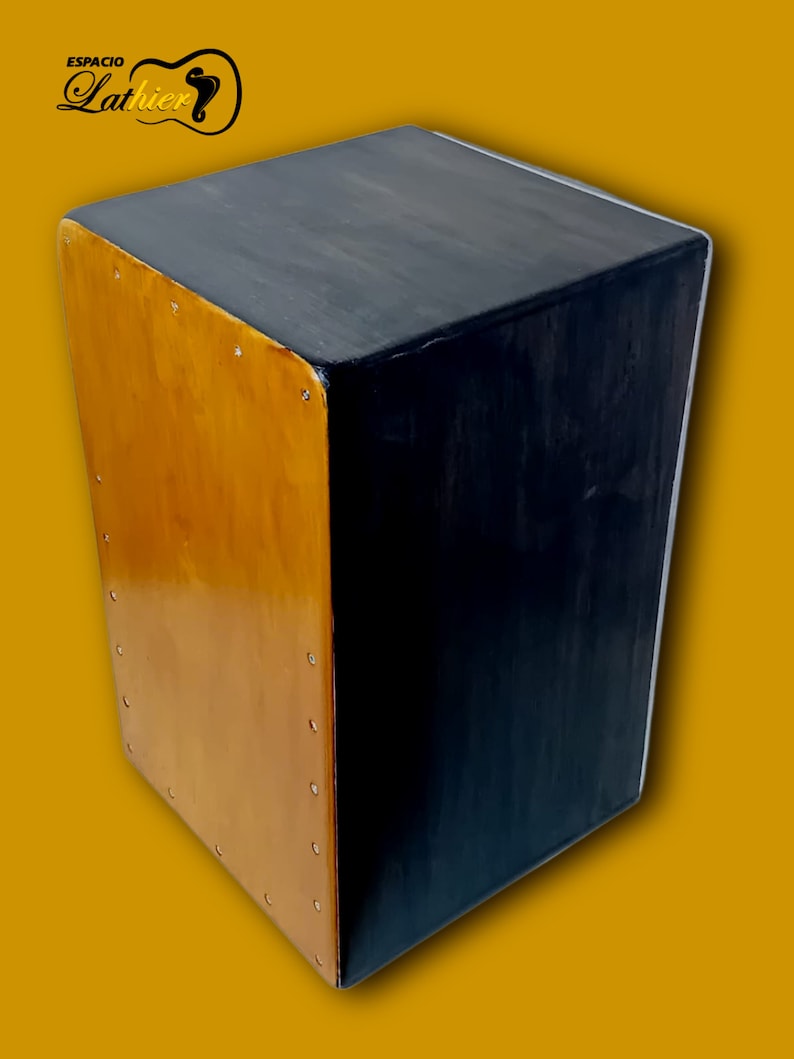 Flamenco Cajon with galactico lights image 3