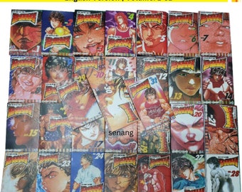 New Grappler Baki Manga Volume 1-31 (END) English Full Set or Partial Set Comic Books DHL Express