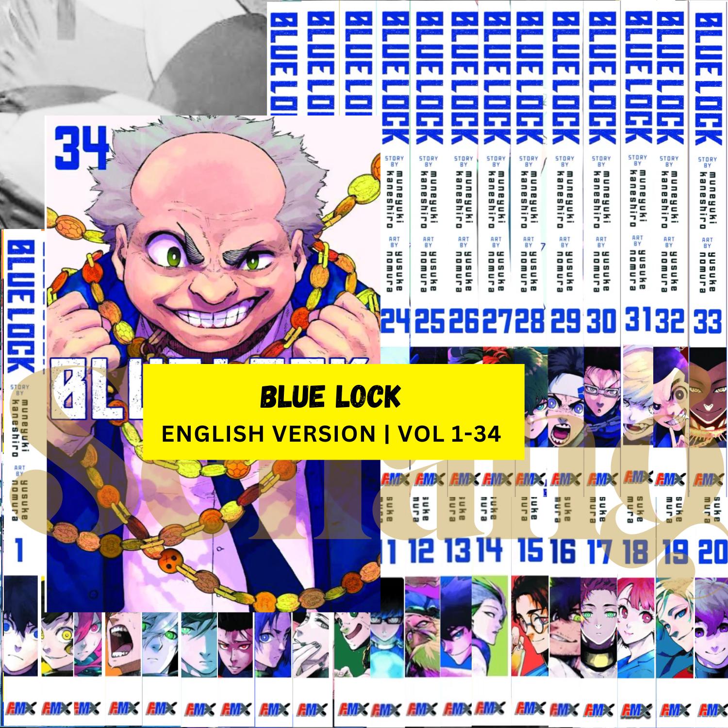 Blue Lock Manga Volume Full Set 1-34 or Partial Set by