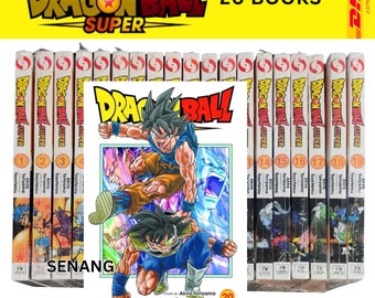Nieuwe Dragon Ball Super Engelse Manga Volume 1-20 Complete set Comic Akira Toriyama Express Shipping