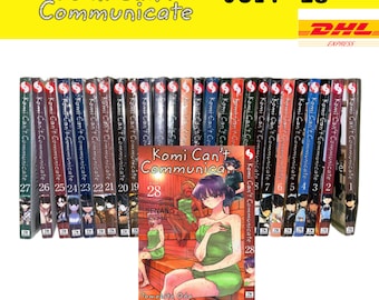 KOMI CAN'T COMMINICATE Vol 1-28 by Tomohito Oda English Manga Physical Comic Fast Shipping