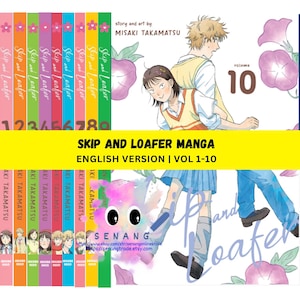 Skip and Loafer Sukippu to Rofa (English Manga) Volume 1-10 by Misaki Takamatsu New Physical Book