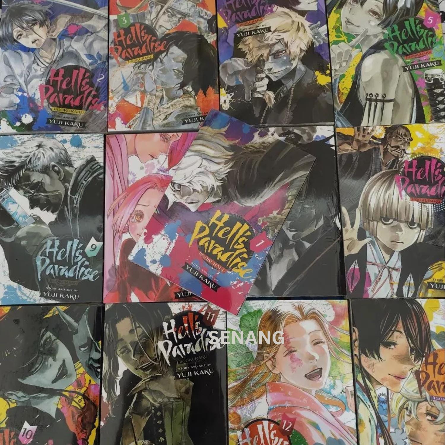 Hell's Paradise Jigokuraku Manga Full Set Volumes 1-13 by Hell's Paradise Jigokuraku Manga Full Set Volumes 1-13 by