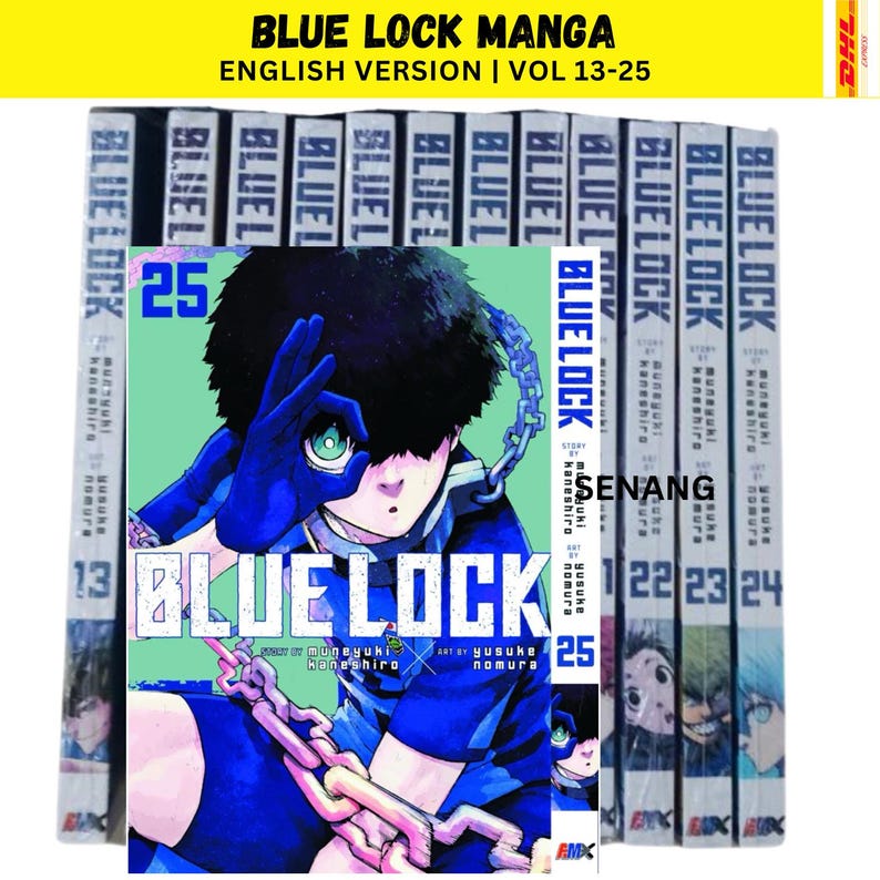 Blue Lock Manga Volume Full Set 125 / Half Set 112, 1325 by Muneyuki