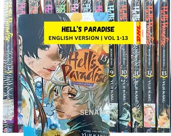 Hell's Paradise Jigokuraku Manga Full Set Volumes 1-13 by