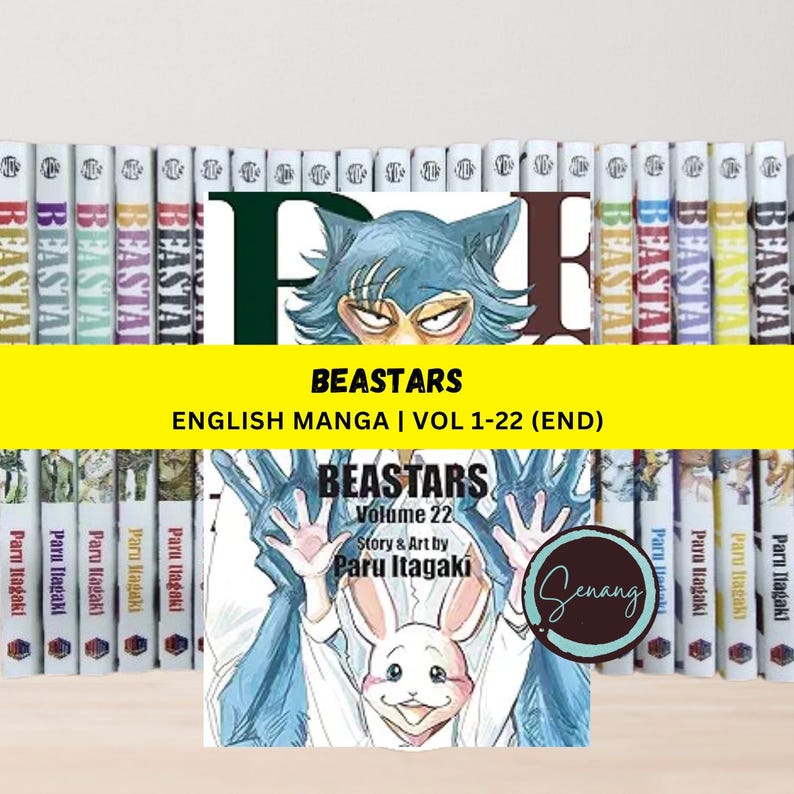 BEASTARS Vol 1-22 (end) English Manga Set Full/loose Book Series New ...