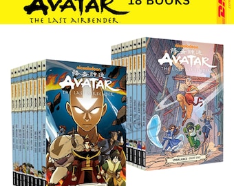 AVATAR The Last Airbender volledige 18 Engelse stripboeken complete set Express verzending