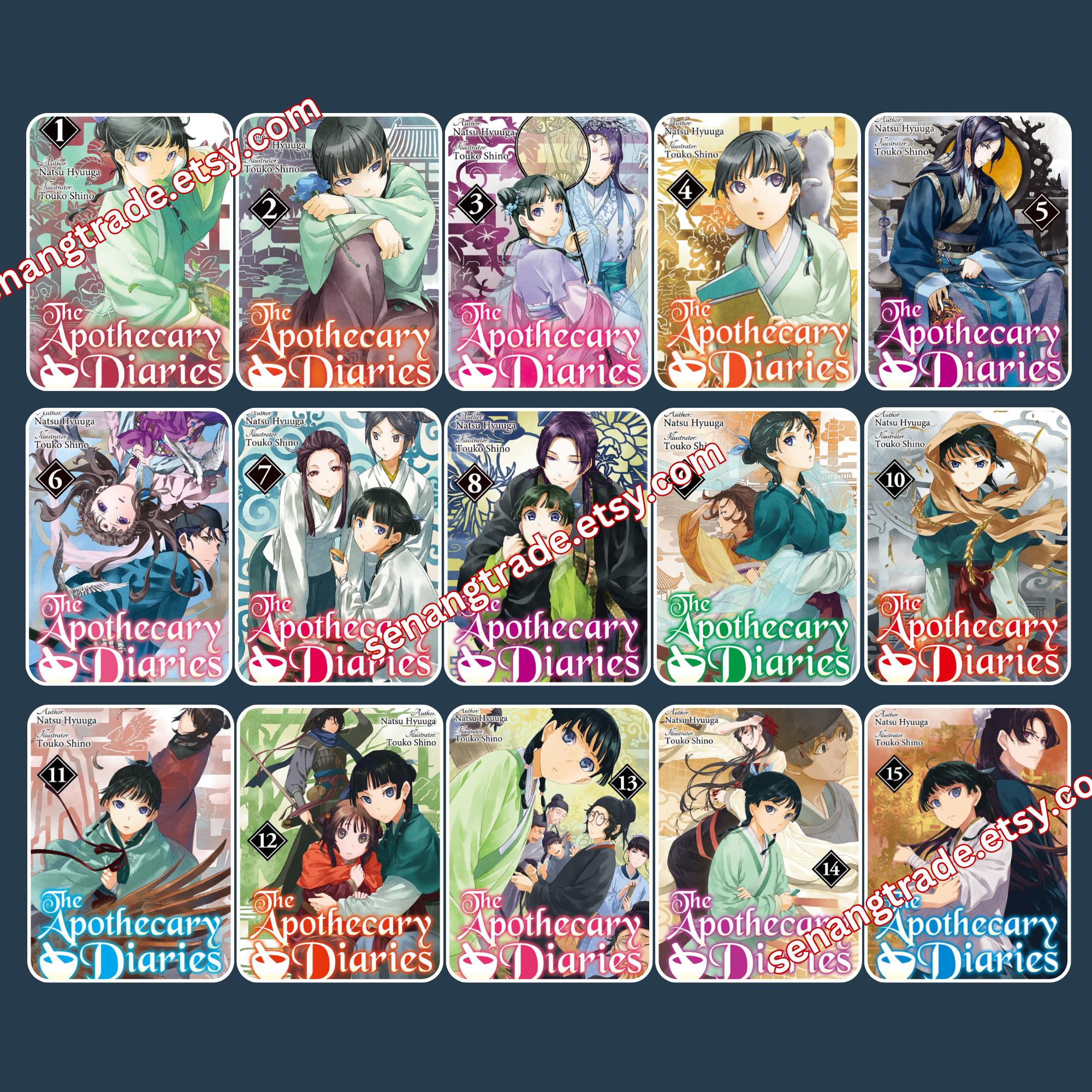 ライトノベル『薬屋のひとりごと』英語版セット 第1-15巻 全巻または一