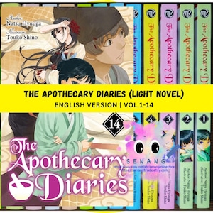 The Apothecary Diaries English (Light Novel) Volume 1-14 Full Set or Half Set New Physical Book