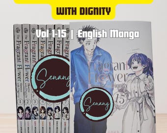 The Fragrant Flower Blooms With Dignity Manga  Vol 1-15 Full Set or Partial by Saka Mikami English Comic new Physical Book | DHL Express